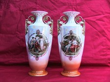 Paire vase porcelaine d'occasion  Bruay-sur-l'Escaut