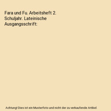 Fara arbeitsheft . gebraucht kaufen  Trebbin