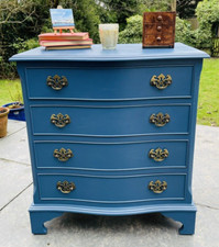 Bow fronted chest for sale  BARNET