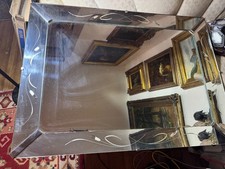 Huge floral etched for sale  Langhorne