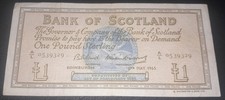 Bank scotland one for sale  BOREHAMWOOD