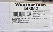 Weathertech 443052 floorliner for sale  Springfield