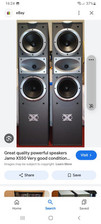 Jamo x550 speakers for sale  NORWICH