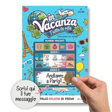 Biglietto viaggio sorpresa usato  Italia