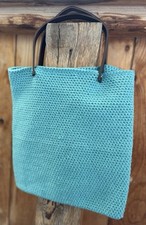 Handtasche henkeltasche hellbl gebraucht kaufen  Nürnberg