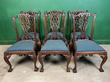 Set chippendale style for sale  HOLSWORTHY