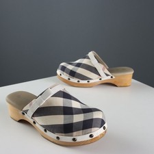 Zoccoli burberry legno usato  Cambiago
