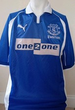 Everton home shirt for sale  DOWNPATRICK