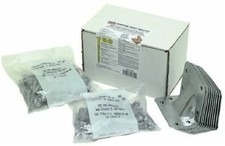 Simpson HGA10KT Hurricane Gusset Angle Kit Treliça To Top Placa Enquadramento Conector, usado comprar usado  Enviando para Brazil