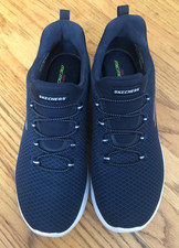 Tênis de corrida feminino Skechers Dynamight azul marinho tamanho 8 *Excelente* comprar usado  Enviando para Brazil