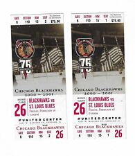 2 blackhawks blues tickets for sale  Buffalo Grove