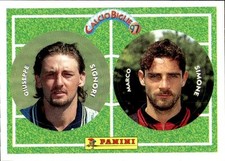Figurina calcio biglie usato  Italia