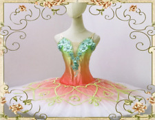 Saia Tutu Cisne Balé Profissional Verde Fantasia Adulto Vestido de Dança Bailarina comprar usado  Enviando para Brazil