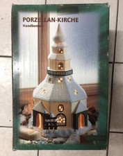 Porzellan kirche windlicht gebraucht kaufen  Bergisch Gladbach