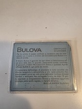 Bulova certificato orologio usato  San Martino Dall Argine