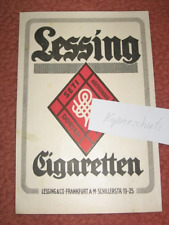 Lessing cigaretten frankfurt gebraucht kaufen  Offenberg