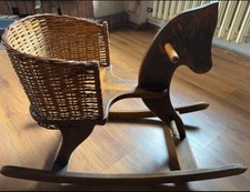 Cavallino dondolo vintage usato  Sirone