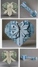 Five money origami for sale  Albany