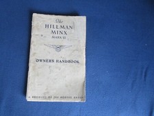 Hillman minx mark for sale  BASILDON