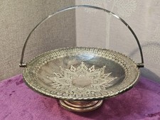 Vintage versilberter standfuß gebraucht kaufen  Versand nach Germany