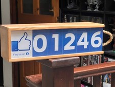 Facebook like counter for sale  TONBRIDGE
