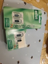 Braun energy cells for sale  WEST WICKHAM