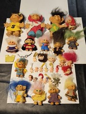 Lote Vintage De 32 Trolls Wishkin Dam Batman Vários Tamanhos Chaveiros Acessórios  comprar usado  Enviando para Brazil