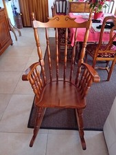Sedia dondolo legno usato  Vicenza
