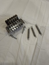 Tremolo de guitarra Floyd Rose cromado original feito na Alemanha dos anos 1980! comprar usado  Enviando para Brazil