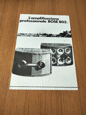 1985 bose 802 usato  Romallo