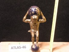 Bronze altlas weltkugel gebraucht kaufen  Westerholt