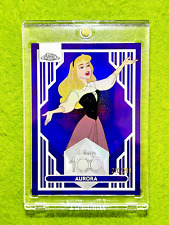 Aurora BELLEZA DURMIENTE Disney 100 REFRACTOR PÚRPURA #/299 TARJETA 2023 Topps Cromo, usado segunda mano  Embacar hacia Argentina