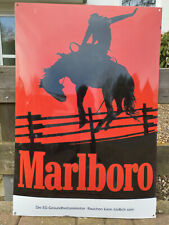 Marlboro emaille werbeschild gebraucht kaufen  Lehrte