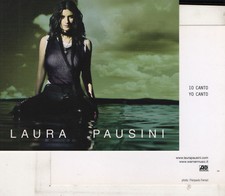 Laura pausini cartolina usato  Cassano d'Adda