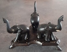 Elefanten ebenholz geschnitzt gebraucht kaufen  Emmerich