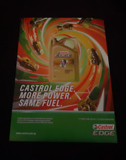 Anúncio de revista de óleo Castrol Edge tamanho A4 2022, usado comprar usado  Enviando para Brazil