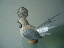 Oiseau bois metal d'occasion  Habsheim