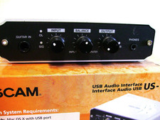 Interface de áudio USB TASCAM US-100 TEAC 2 entradas/2 saídas XLR TRS RCA 16 bits/48KHz comprar usado Interface de áudio USB TASCAM US-100 TEAC 2 entradas/2 saídas XLR TRS RCA 16 bits/48KHz comprar usado  Enviando para Brazil
