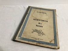 LIVRO DE MÚSICA VINTAGE NACIONAL E HERÓICO SINFONIA N1 CESK ZADEJA FOLHA 1977 comprar usado  Enviando para Brazil