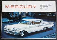 Mercury 1958 usa for sale  LEICESTER