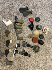 Usado, Lote de chapéus e botas vintage Hasbro 1960’s & 1970’s GI Joe 12” - Solto comprar usado Usado, Lote de chapéus e botas vintage Hasbro 1960’s & 1970’s GI Joe 12” - Solto comprar usado  Enviando para Brazil