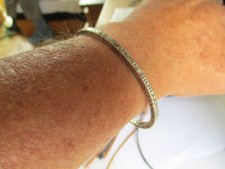 Armreif silber ethnisch gebraucht kaufen  Rothenburg