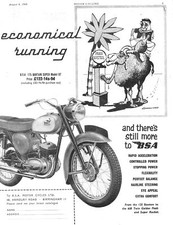 1960 advert bsa for sale  SIDCUP