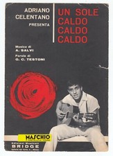Spartito adriano celentano usato  Settimo Torinese