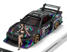 NISSAN Silvia (S15) - LBWK + Figure  - HKS - Aurora 1:64, usado comprar usado  Enviando para Brazil