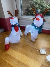 Acrylic light reindeers for sale Acrylic light reindeers for sale  HODDESDON