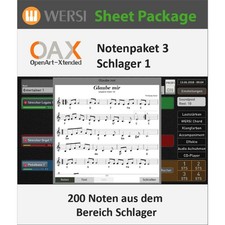 Wersi notenpaket schlager gebraucht kaufen  Köln