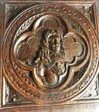 Panneau bois sculpté d'occasion Panneau bois sculpté d'occasion  Lannion