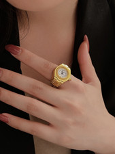Ring watch gold for sale  Clifton