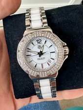 Usado, RELÓGIO FEMININO TAG HEUER FÓRMULA 1 PULSEIRA DE AÇO, CERÂMICA E DAMOND comprar usado  Enviando para Brazil